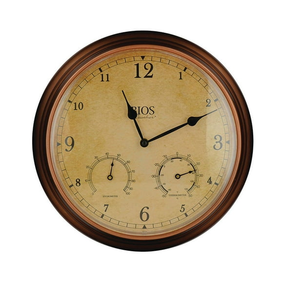 3-in-1 Outdoor Clock