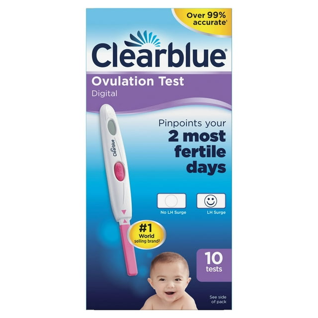 Kit de prévision de l’ovulation Clearblue® Digital, avec test d’ovulation à résultats numériques