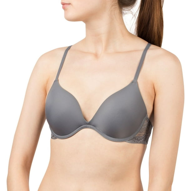 George Underwire Medium Support Convertible Wing-Lace Bra 