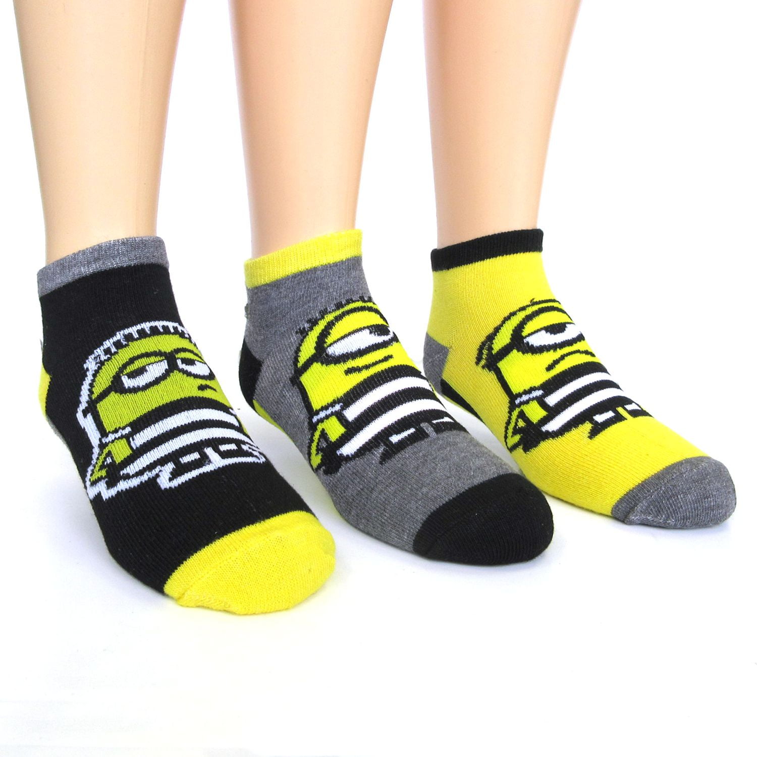 Minions Boys' Low Cut Socks, Pack of 3 Walmart Canada