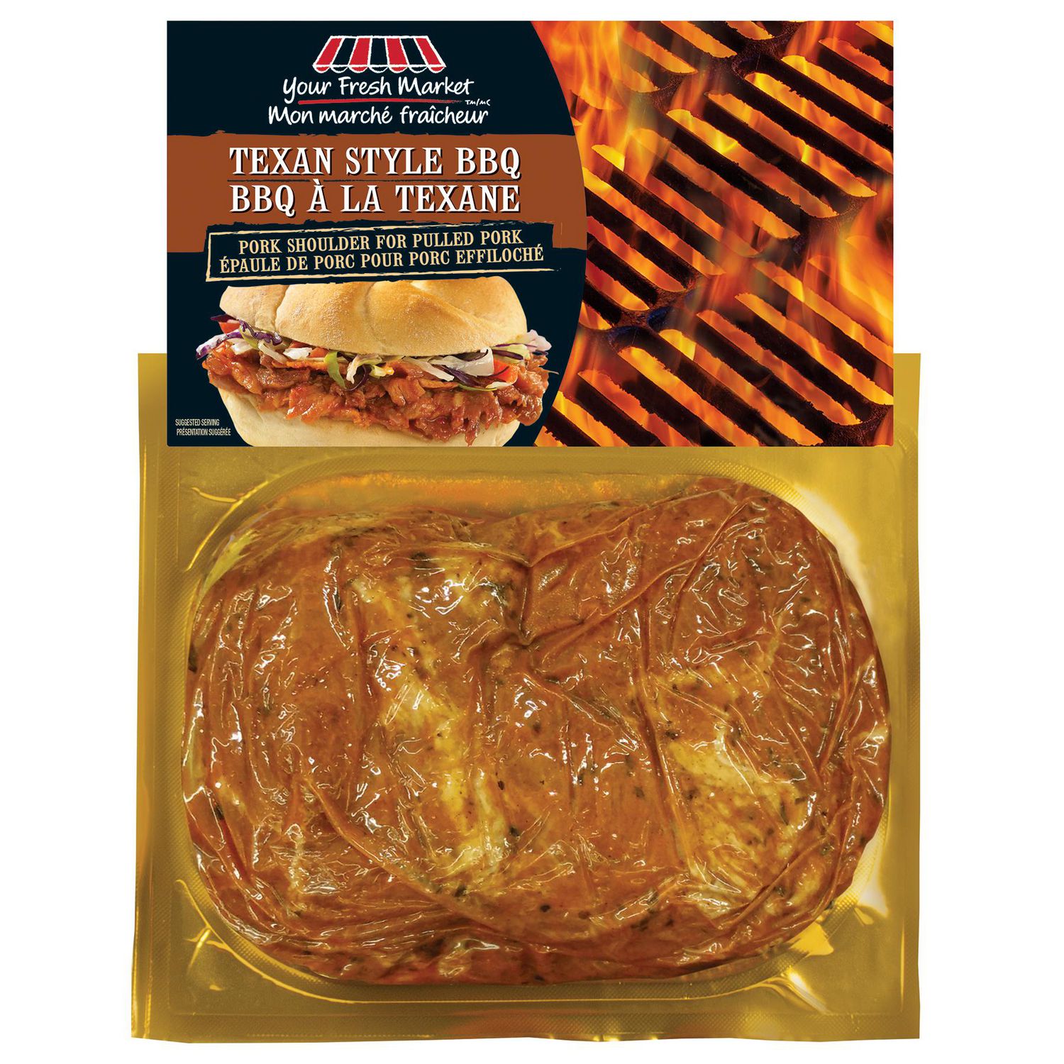 Your Fresh Market Texan Style BBQ Pork Shoulder for Pulled Pork