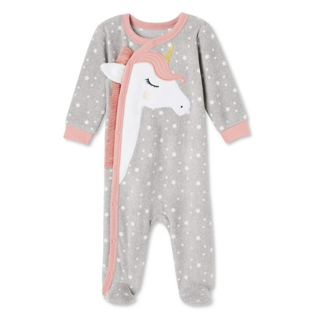 George Baby Girls' Button-Front Sleeper