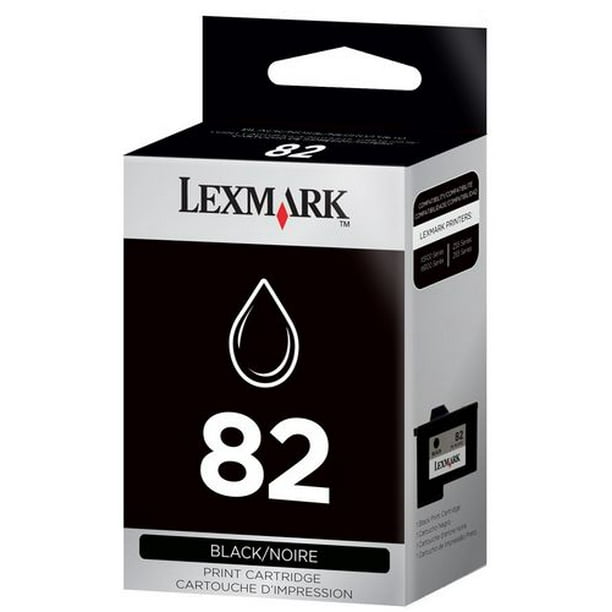 Lexmark N° 82 Cartouche D'encre Noir Haute Résolution