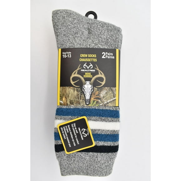 Real tree Men's Full-Cushioned Socks 2-Pack
