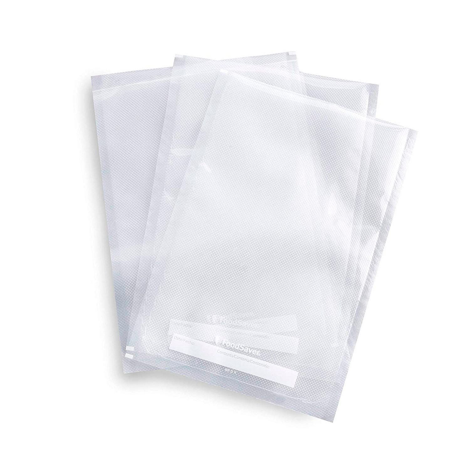 FoodSaver 1-Quart Precut Vacuum Seal Bags with BPA-Free Multilayer