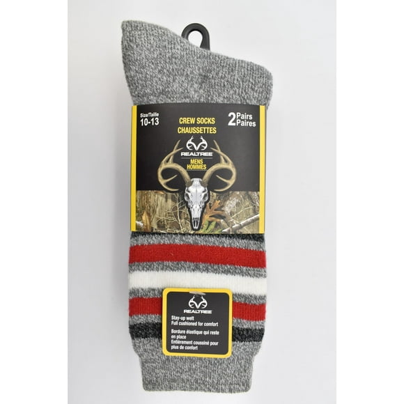 Real tree Men's Full-Cushioned Socks 2-Pack