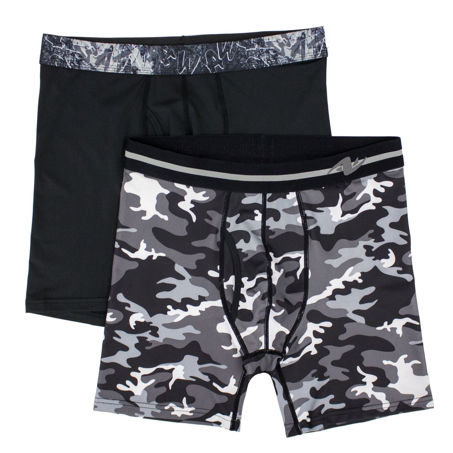 Athletic Works Men's Underwear 2-Pack Boxer Briefs