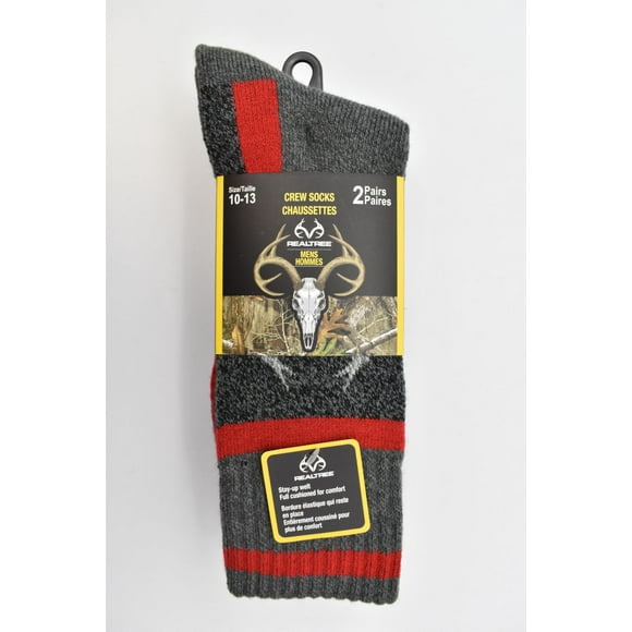 Real tree Men's Full-Cushioned Socks 2-Pack