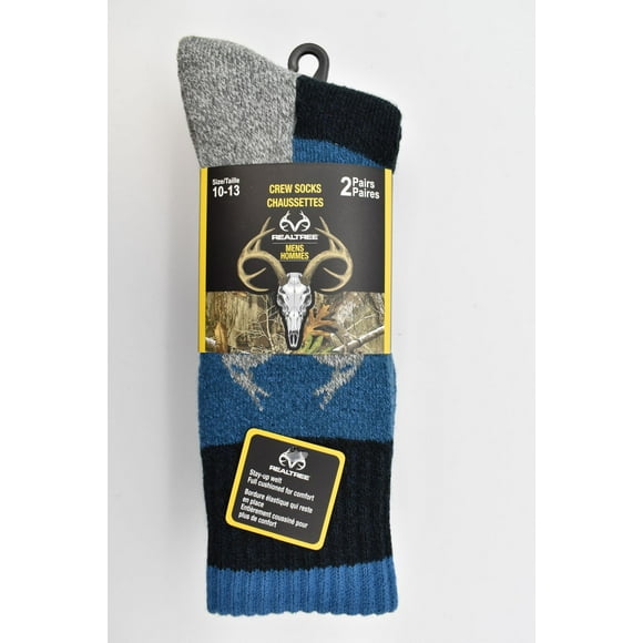 Real tree Men's Full-Cushioned Socks 2-Pack