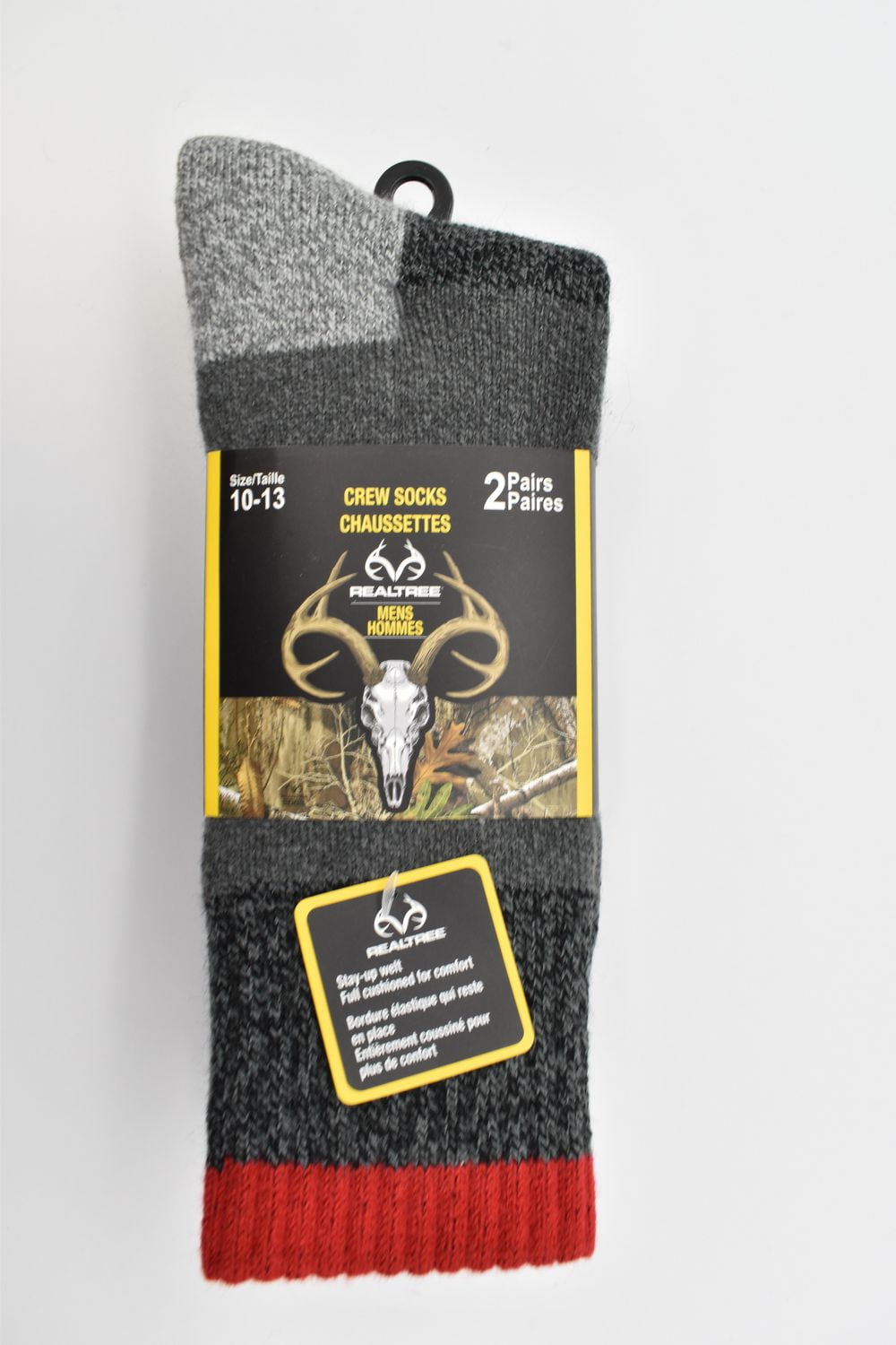 Real tree Men's Full-Cushioned Socks 2-Pack