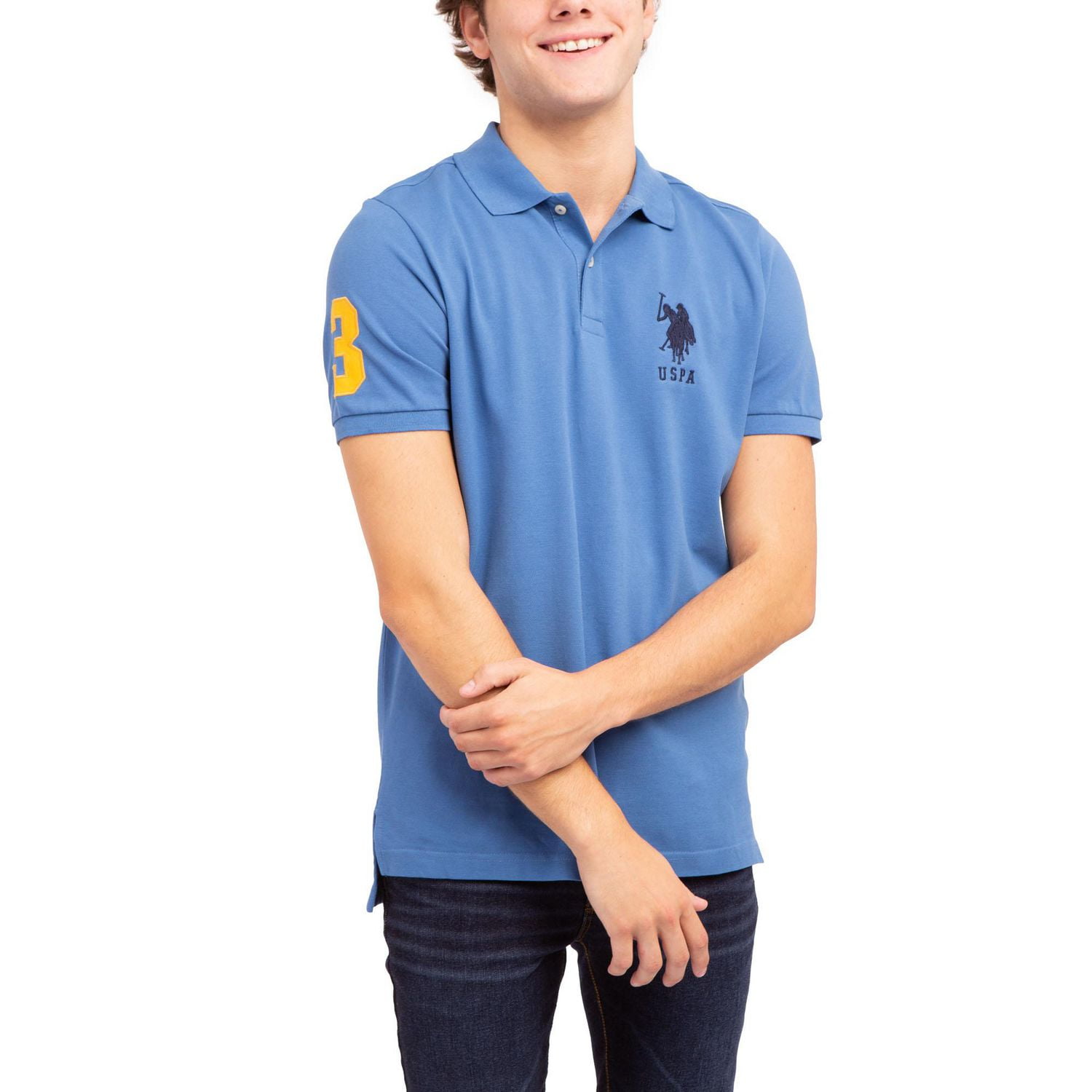 U.S. Polo Assn. Men's Pique Polo, Polo Shirt