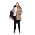 thumbnail image 4 of Swiss Tech Ladies Plus Quilted Puffer Jacket, 4 of 5