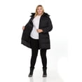 thumbnail image 4 of Swiss Tech Ladies Plus Quilted Puffer Jacket, 4 of 5
