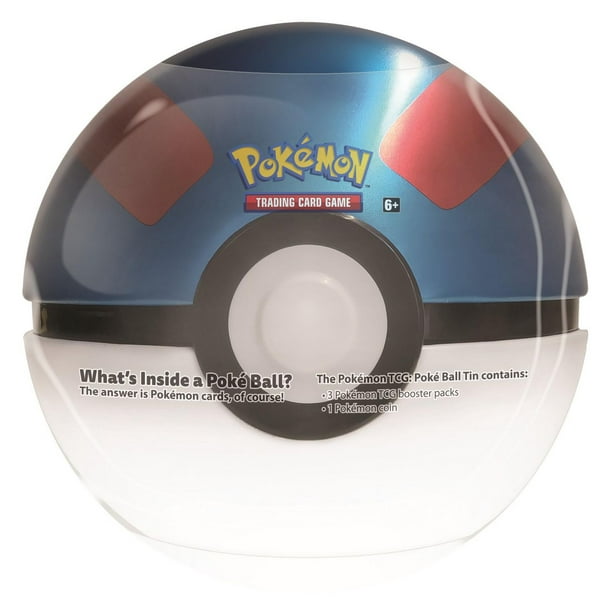 Jeu de cartes à collectionner Pokemon: Poke Ball Tin- Great Ball