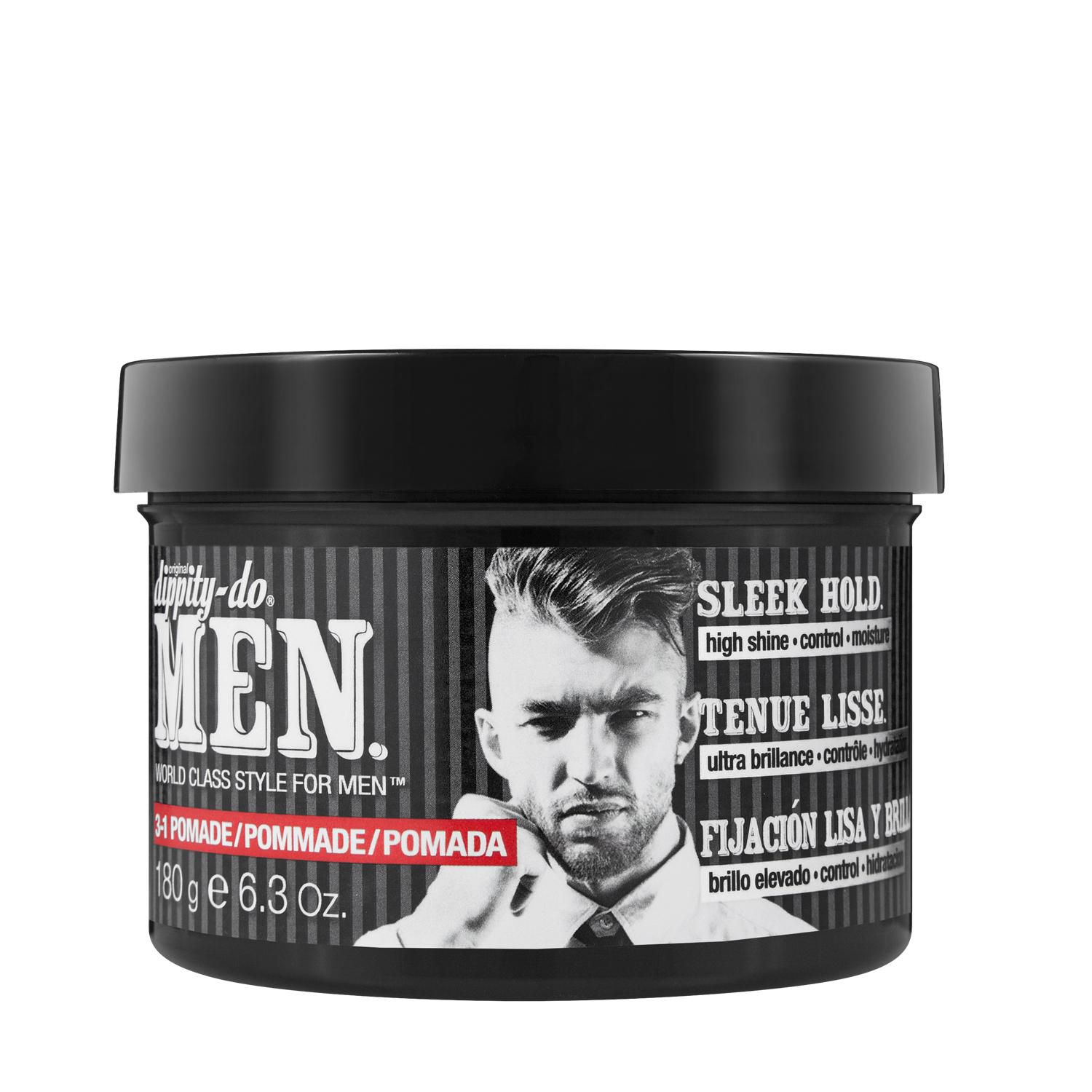dippity-do MEN 3 in 1 Hair Styling Pomade Hydrating and Smoothing