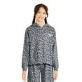 thumbnail image 1 of Haut à capuchon en molleton Justice pour filles, 1 of 3