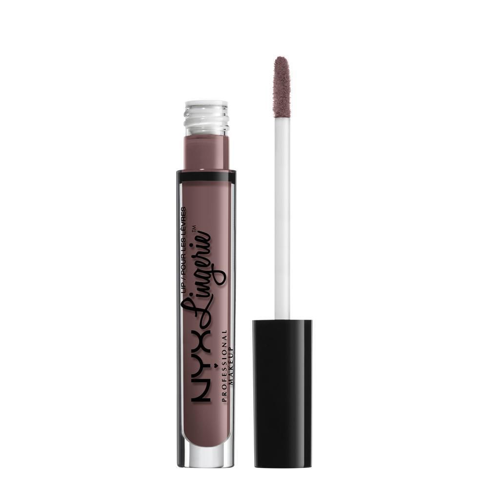 NYX Professional Makeup Lip Lingerie Matte Liquid Lipstick, Push Up, 0.13  Ounce 