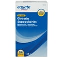 thumbnail image 1 of Equate Glycerin Suppositories, 1 of 2