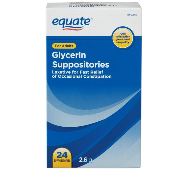 Equate Glycerin Suppositories