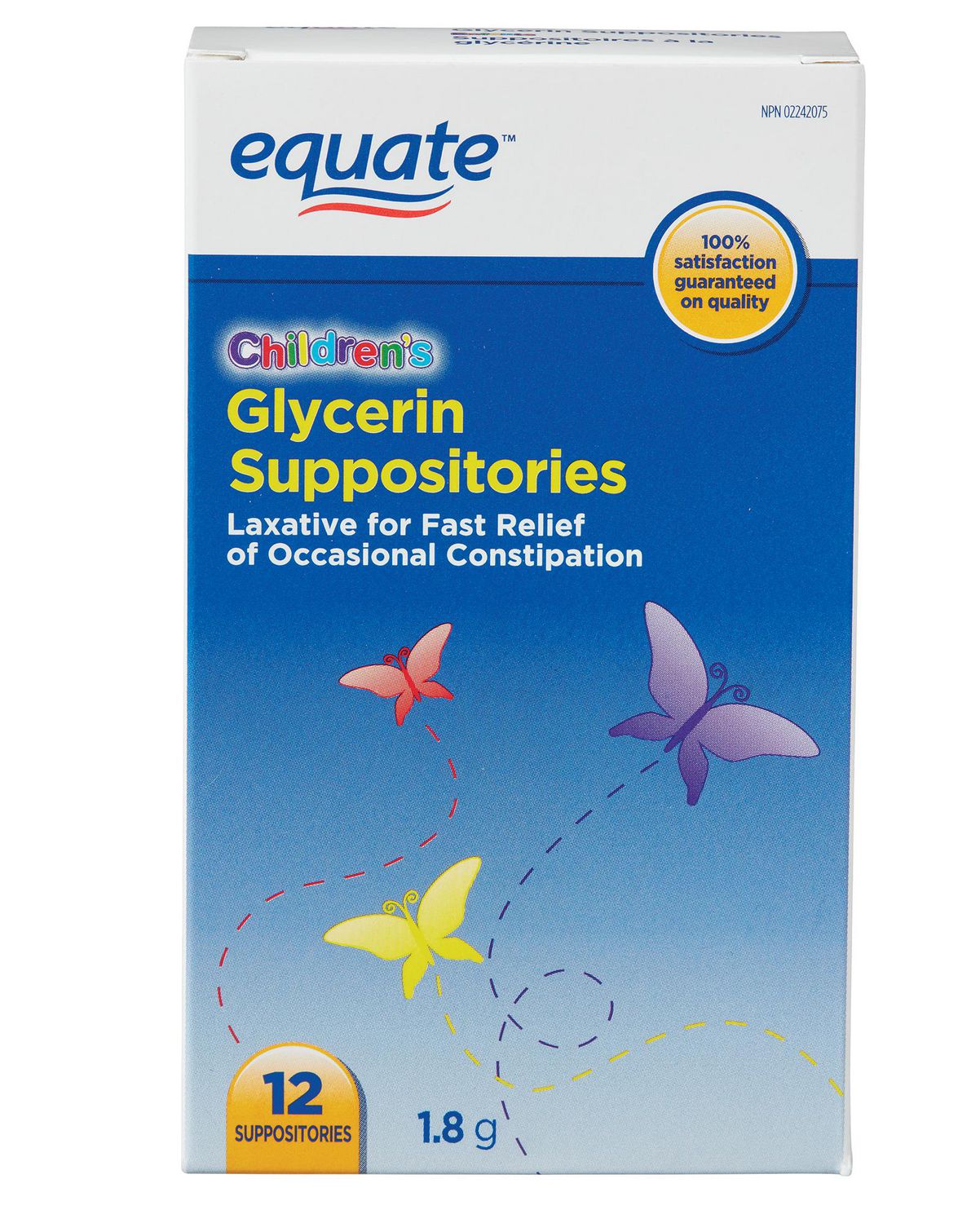 Equate Glycerin Suppositories Walmart Canada