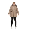 thumbnail image 1 of Swiss Tech Ladies Plus Quilted Puffer Jacket, 1 of 5