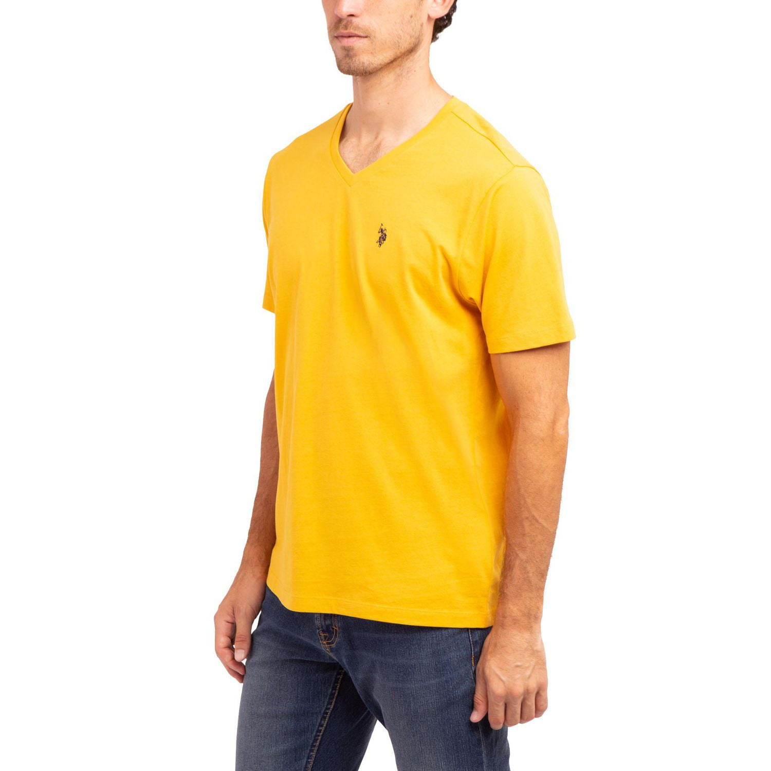 U.S. Polo Assn T-shirt à col en V pour homme