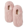 thumbnail image 1 of George Women's Cable Knit Slipper Socks, 1 of 2