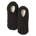 thumbnail image 1 of George Women's Cable Knit Slipper Socks, 1 of 2