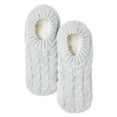 thumbnail image 1 of George Women's Cable Knit Slipper Socks, 1 of 2