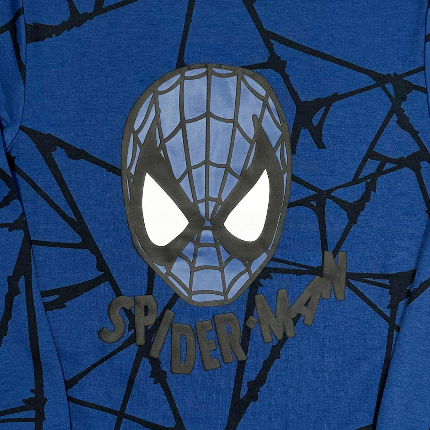 Marvel Pull à manches longues Spider-man Spider Web pour homme