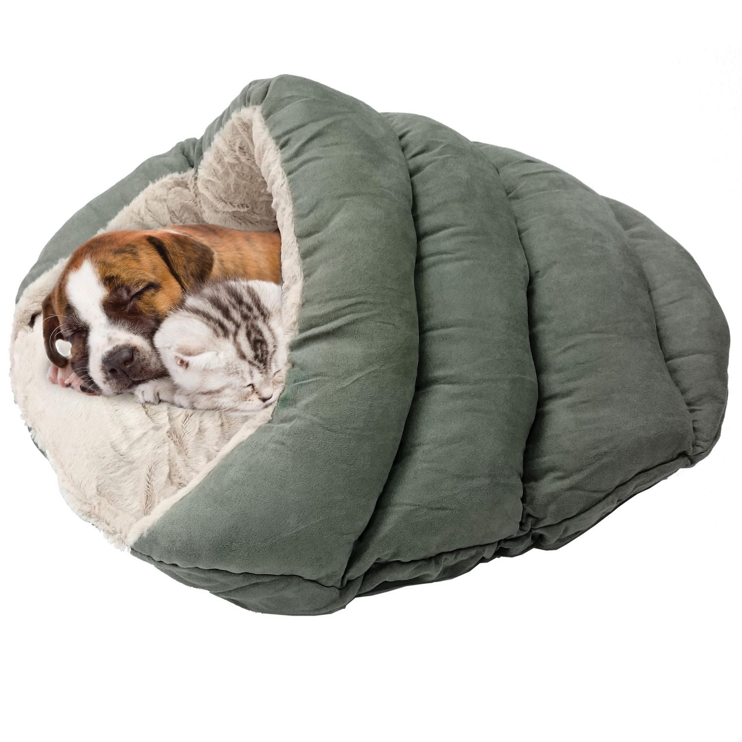 Ethical Pets Sleep Zone 22 Small Cuddle Cave Pet Bed Walmart