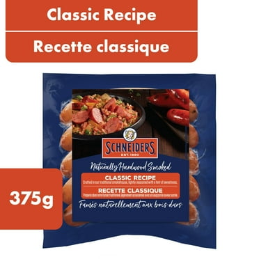 Schneiders Smoked Sausage Classic Recipe, 375 g