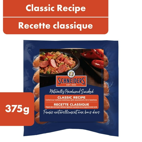 Schneiders Smoked Sausage Classic Recipe, 375 g