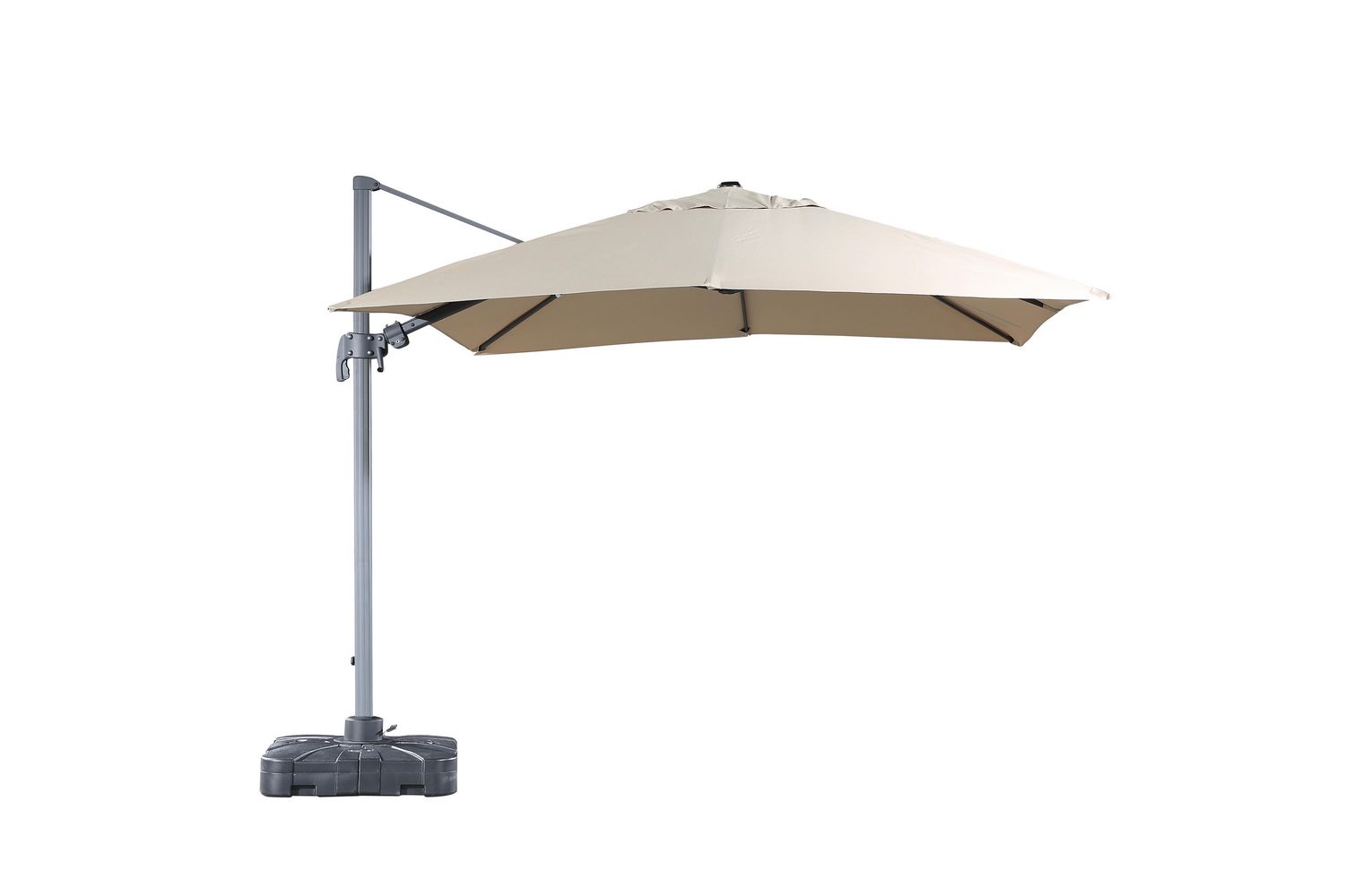 Sabia 10ft Square Cantilever Umbrella With Base Walmart Canada