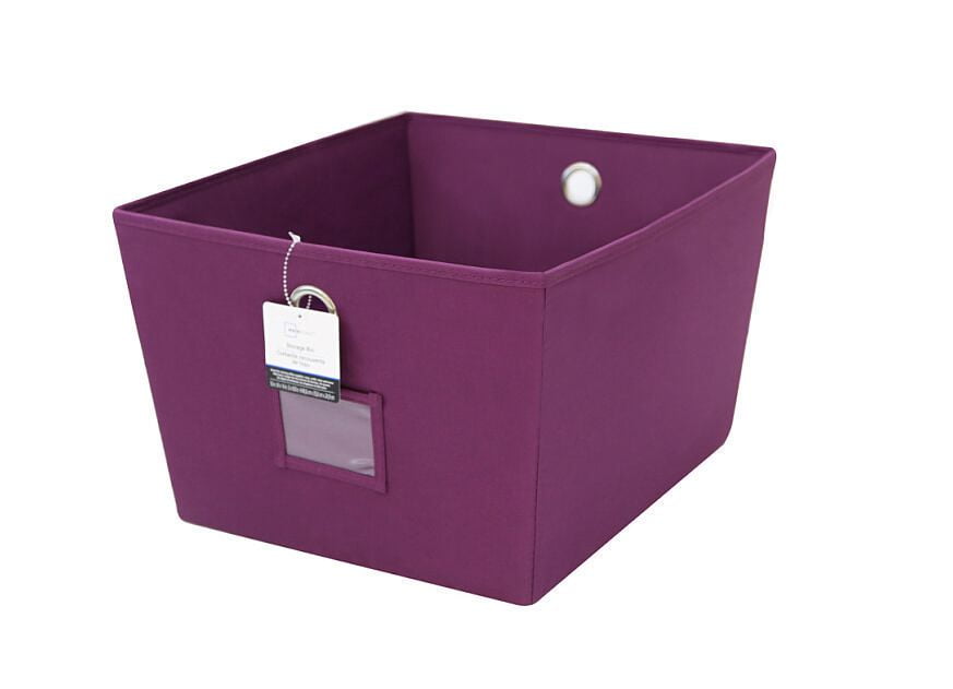 MAINSTAYS Large Fabric Bin Walmart Canada