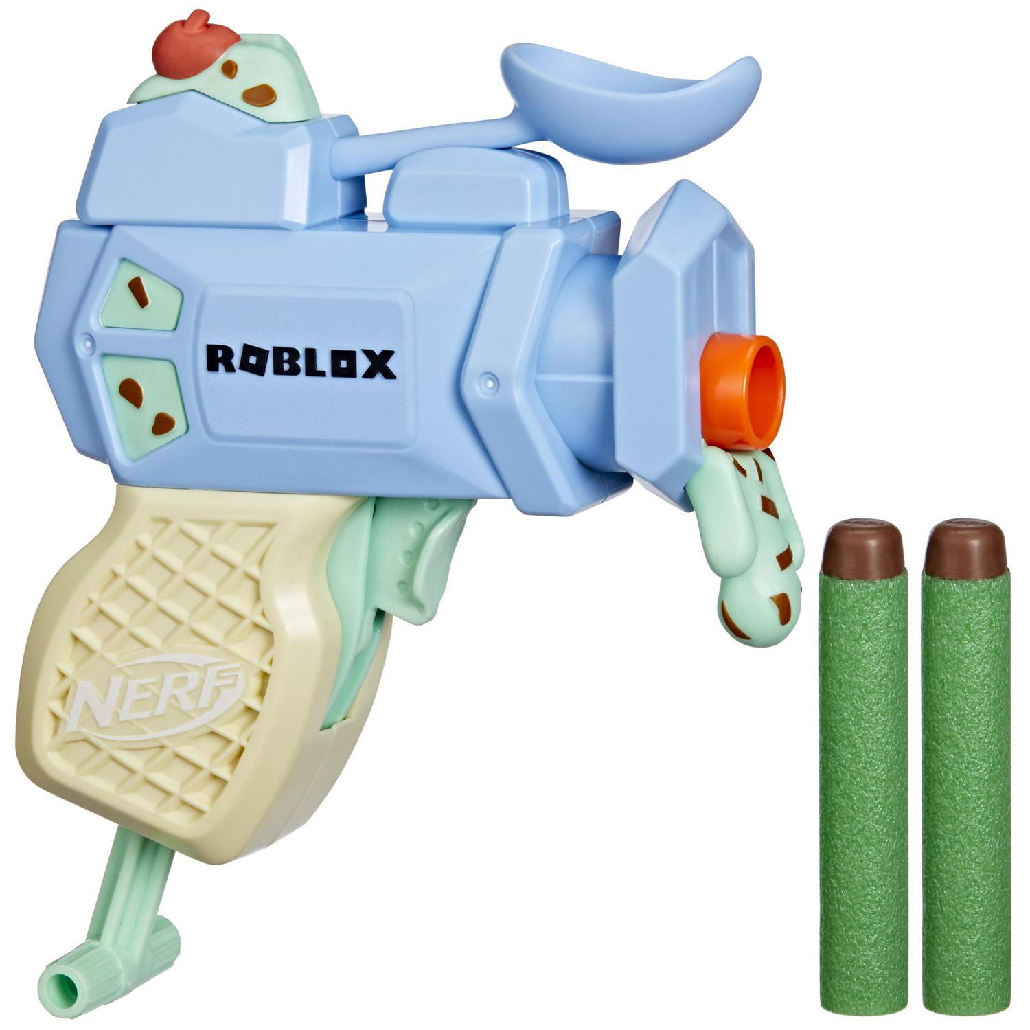  NERF Roblox Phantom Forces: Boxy Buster Dart Blaster, Pull-Down  Priming Handle, 2 Elite Darts, Code to Unlock in-Game Virtual Item : Toys &  Games