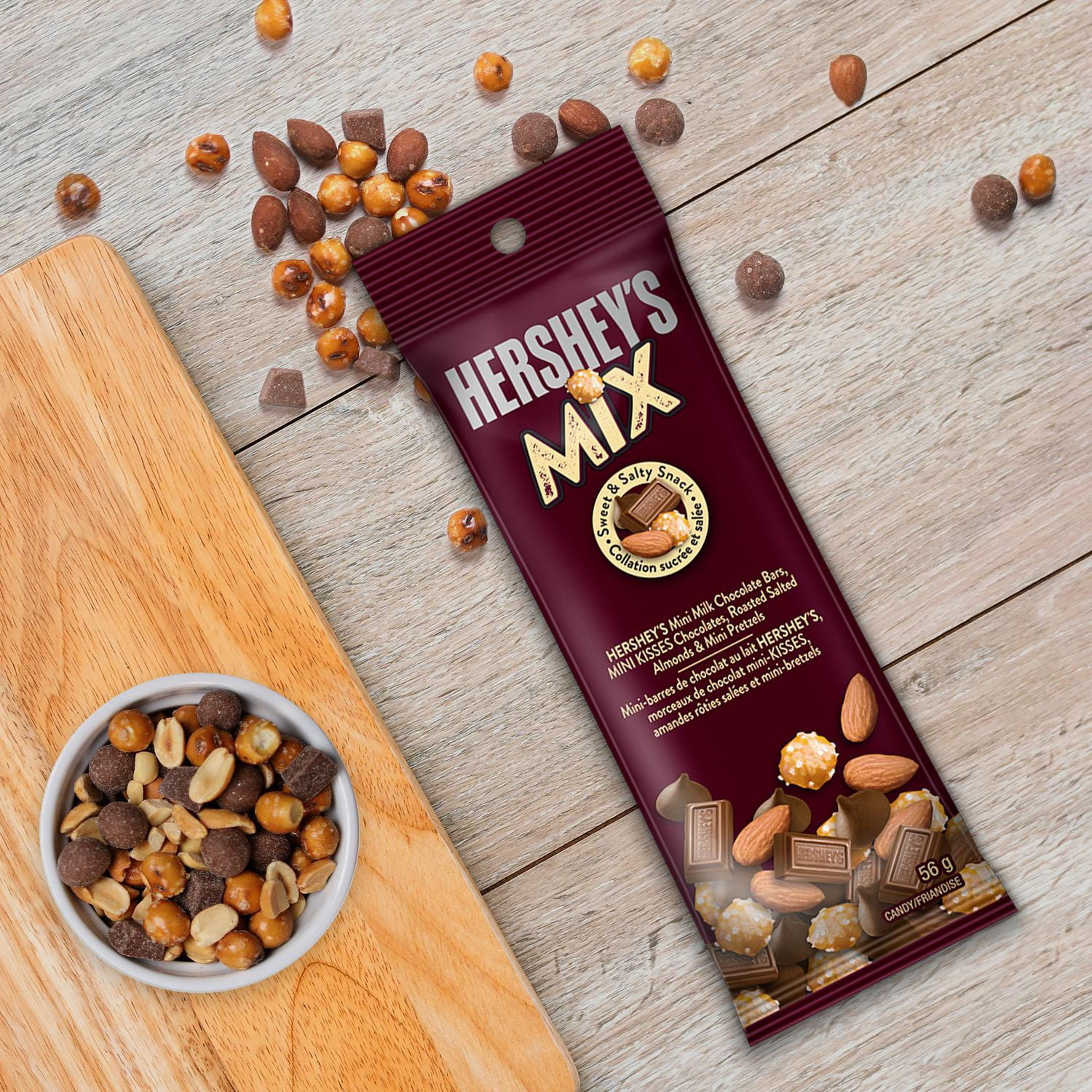 Collation HERSHEY’S Mix sucré & salé