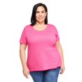thumbnail image 1 of Iyla Plus Women's Crew Neckline Tee, 1 of 6