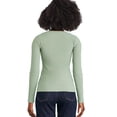 thumbnail image 3 of George Women's Long Sleeve Henley, 3 of 6