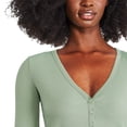 thumbnail image 4 of George Women's Long Sleeve Henley, 4 of 6