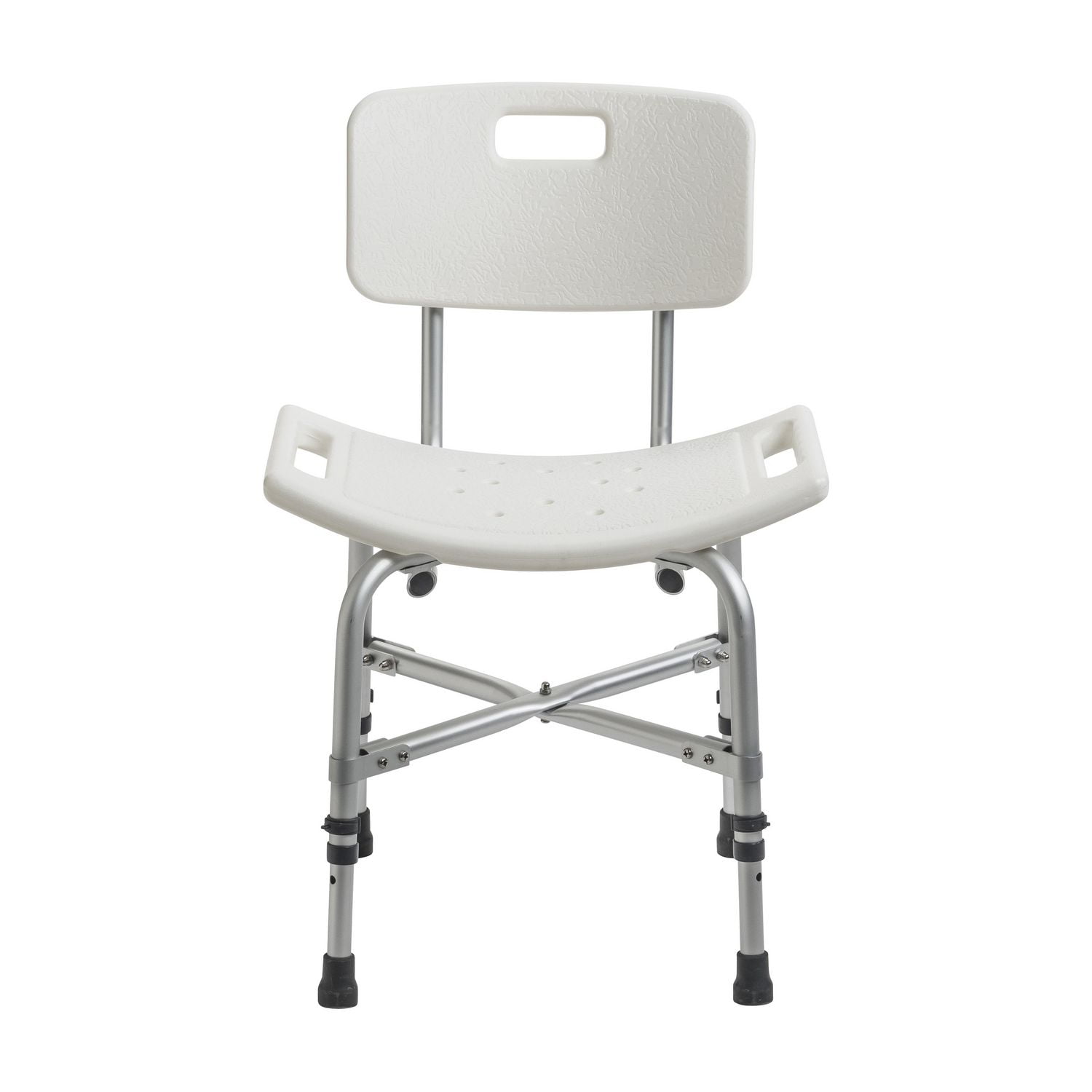 Drive Medical White Bariatric Heavy Duty Bath Bench with Backrest