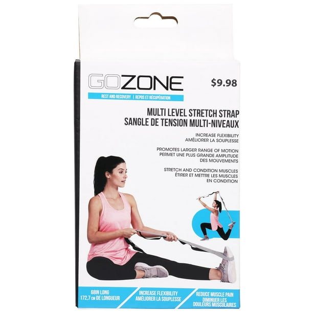 Multi-Level Stretch Strap – Grey/Black – GoZone – GoZone Canada