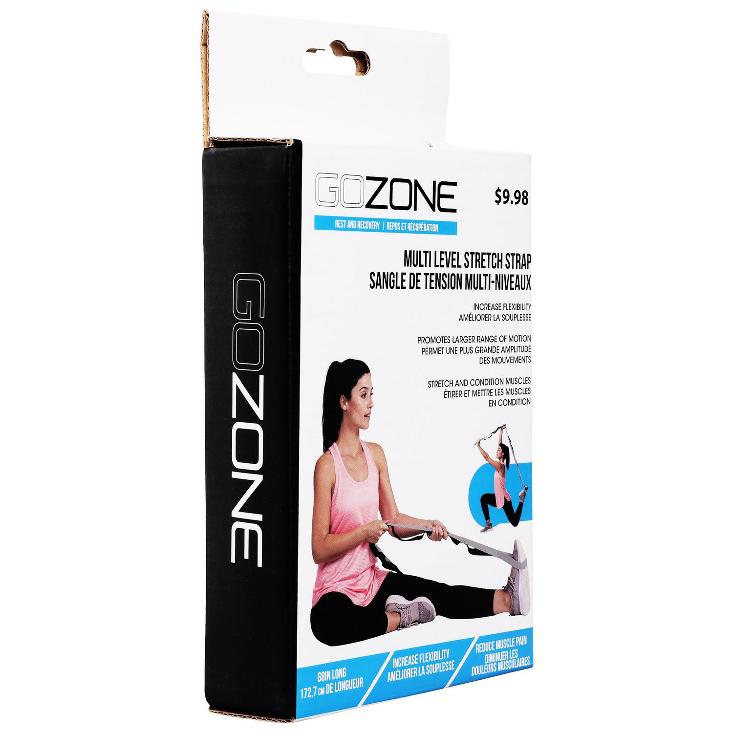 Multi-Level Stretch Strap – Grey/Black – GoZone – GoZone Canada