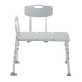 thumbnail image 3 of Drive Medical Gray Three Piece Transfer Bench, 3 of 7