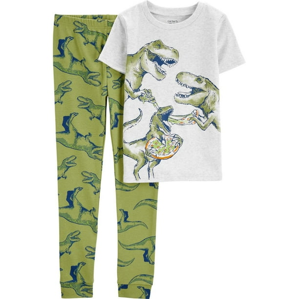 Carter's Child of Mine Big Kid Green Dinosaur Pyjama Set, 514 Walmart.ca