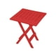 table d'appoint pliante, rouge table d'appoint – image 1 sur 2