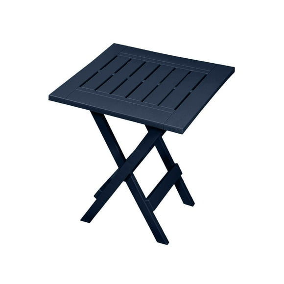 Folding Side Table, Blue