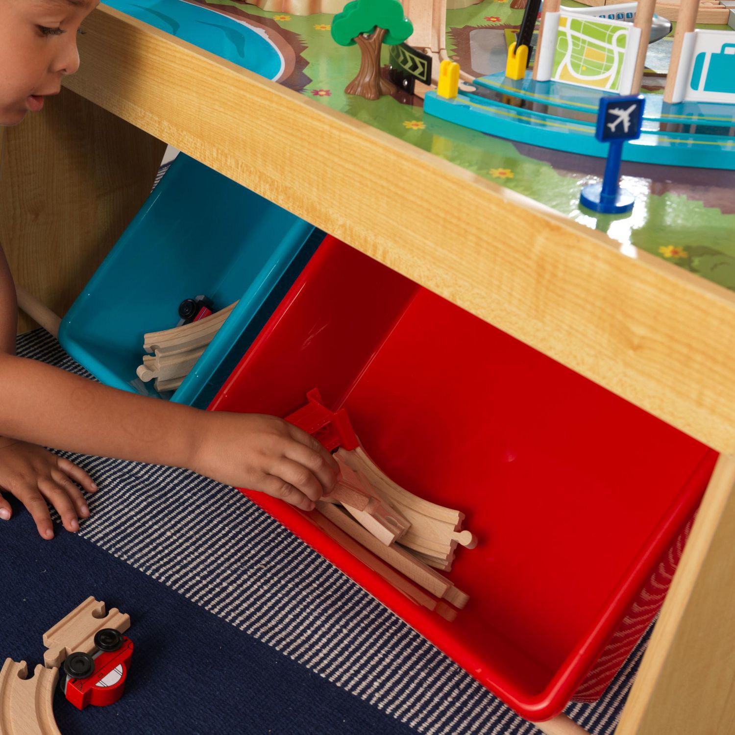 Kidkraft aero city train table on sale