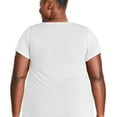 thumbnail image 3 of George Plus Women's V-Neckline Tee, 3 of 6