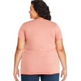 thumbnail image 3 of George Plus Women's V-Neckline Tee, 3 of 6